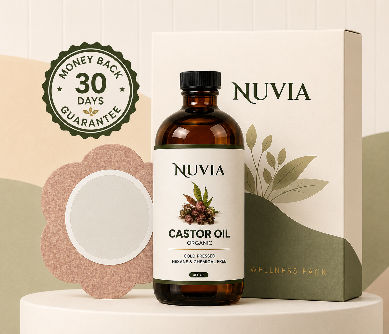 Nuvia Castor Oil Pack